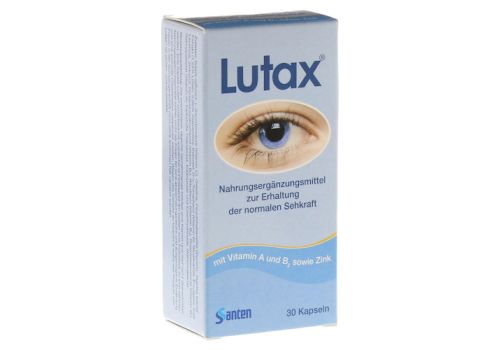 LUTAX 10 mg Lutein Kapseln – PZN 01044991 (PZN 01044991)