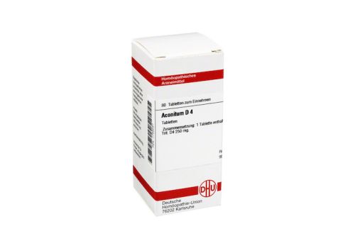 ACONITUM D 4 Tabletten – PZN 01755031 (PZN 01755031)