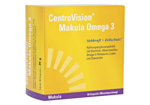 CENTROVISION Makula Omega-3 Kapseln – PZN 15415965 (PZN 15415965)