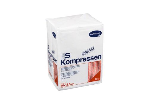 ES-KOMPRESSEN unsteril 10x12,5 cm 12fach – PZN 01808974 (PZN 01808974)