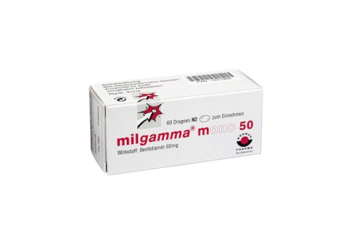 Milgamma mono 50 – PZN 01221909 (PZN 01221909)