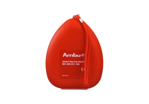 AMBU Res Cue Maske m.Bakterienfilter/Einwegfilt. – PZN 02476008 (PZN 02476008)