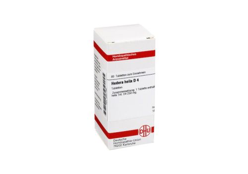 HEDERA HELIX D 4 Tabletten – PZN 02631182 (PZN 02631182)