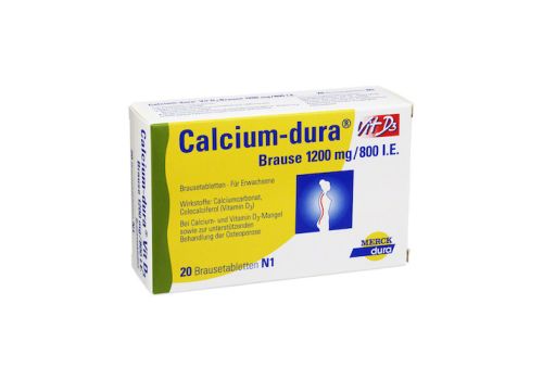 Calcium-dura Vit D3 Brause 1200mg/800 I.E. – PZN 02458281 (PZN 02458281)