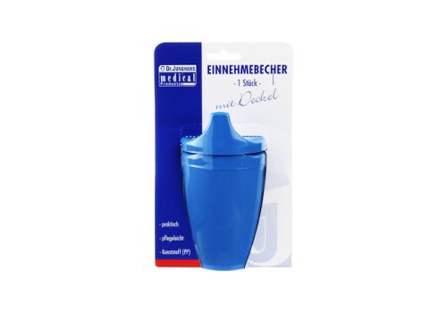 EINNEHMEBECHER m.2 Griffen+2 Deckel 4+12mm blau – PZN 01687743 (PZN 01687743)