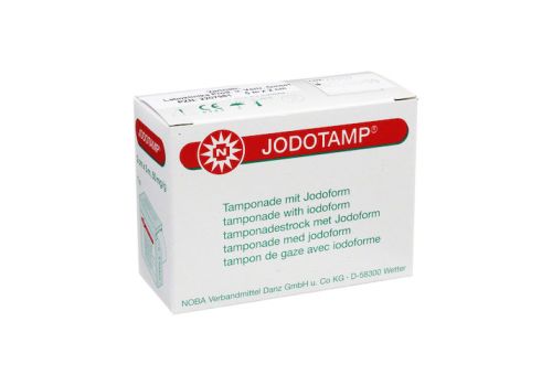 JODOTAMP Tamponadestreifen 2 cmx5 m einz.verp. – PZN 02207981 (PZN 02207981)