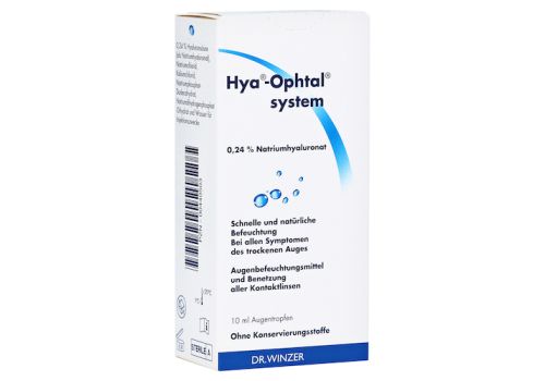 HYA-OPHTAL system Augentropfen – PZN 00440503 (PZN 00440503)