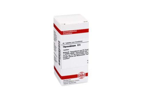 THYREOIDINUM D 6 Tabletten – PZN 02637049 (PZN 02637049)