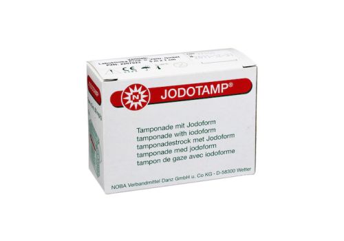 JODOTAMP Tamponadestreifen 1 cmx5 m einz.verp. – PZN 02207923 (PZN 02207923)