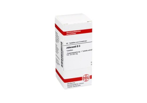 JABORANDI D 3 Tabletten – PZN 02102762 (PZN 02102762)