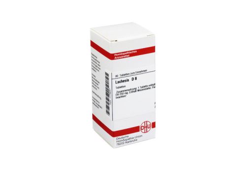 LACHESIS D 8 Tabletten – PZN 01776257 (PZN 01776257)