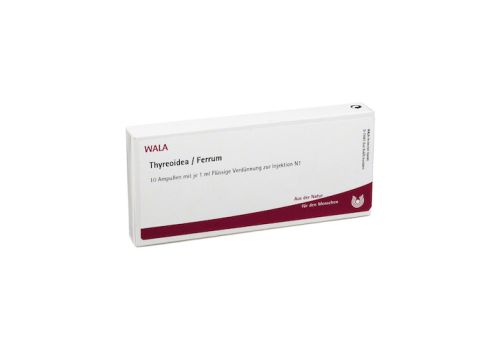 THYREOIDEA/Ferrum Ampullen – PZN 01752305 (PZN 01752305)