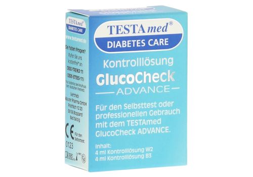 TESTAMED GlucoCheck Advance Kontrolllösung – PZN 09672735 (PZN 09672735)