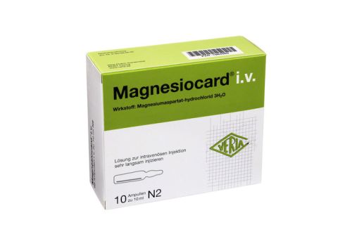 Magnesiocard i.v. 3mmol Injektionslösung – PZN 01984085 (PZN 01984085)