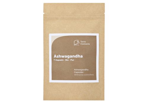 Terra Elements Bio Ashwaganda Kapseln 400 mg – PZN 80000912 (PZN 80000912)