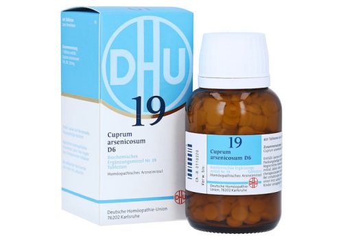 BIOCHEMIE DHU 19 Cuprum arsenicosum D 6 Tabletten – PZN 06584462 (PZN 06584462)