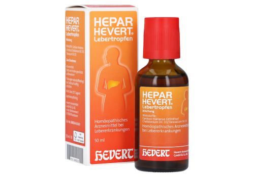 HEPAR HEVERT Lebertropfen – PZN 04982520 (PZN 04982520)