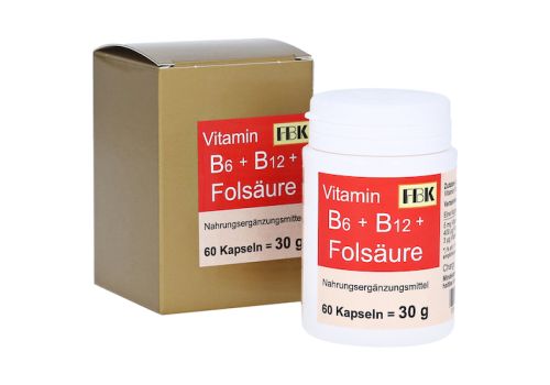 VITAMIN B6+B12+Folsäure Kapseln – PZN 14058291 (PZN 14058291)