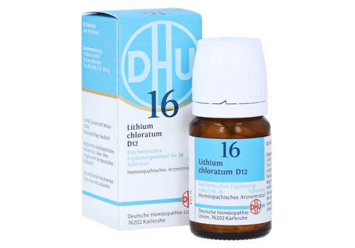 BIOCHEMIE DHU 16 Lithium chloratum D 12 Tabletten – PZN 00275168 (PZN 00275168)