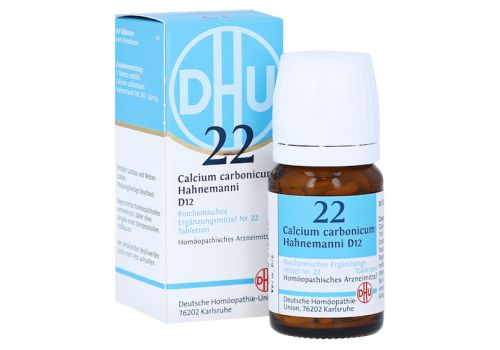 BIOCHEMIE DHU 22 Calcium carbonicum D 12 Tabletten – PZN 01196376 (PZN 01196376)