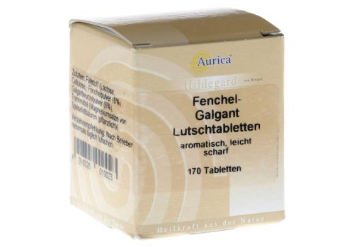 FENCHEL-GALGANT-Lutschtabletten Aurica – PZN 08509097 (PZN 08509097)