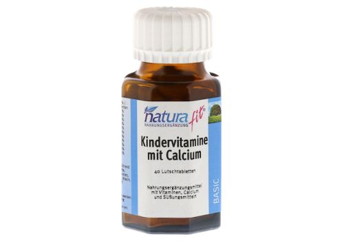 NATURAFIT Kindervitamine m.Calcium Lutschtabletten – PZN 00626811 (PZN 00626811)