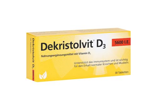 Dekristolvit D3 5.600 I.E. Tabletten – PZN 11709687 (PZN 11709687)