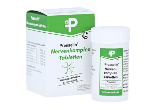 PRESSELIN Nervenkomplex Tabletten – PZN 06679636 (PZN 06679636)