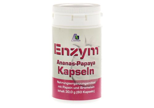 ENZYM ANANAS Papaya Kapseln – PZN 00492233 (PZN 00492233)