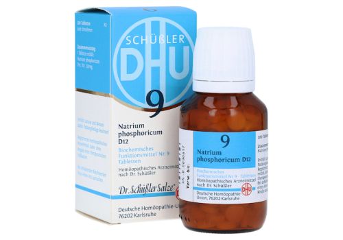 BIOCHEMIE DHU 9 Natrium phosphoricum D 12 Tabl. – PZN 02580846 (PZN 02580846)