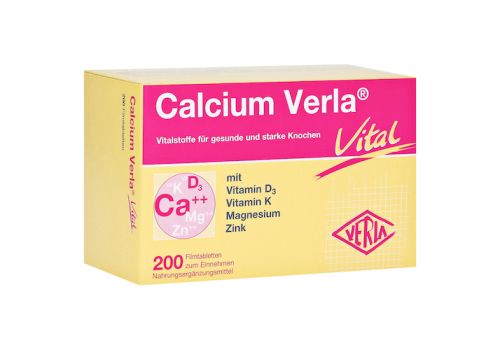 Calcium Verla Vital Filmtabletten – PZN 09704837 (PZN 09704837)