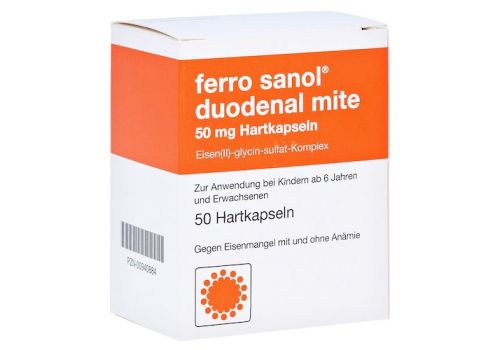 Ferro sanol duodenal mite 50mg – PZN 00940884 (PZN 00940884)