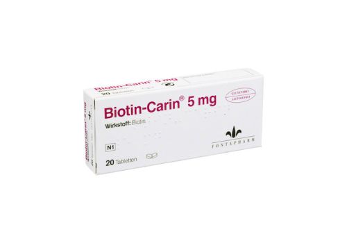 Biotin-Carin 5mg – PZN 01711915 (PZN 01711915)