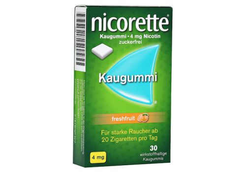 Nicorette 4mg freshfruit – PZN 01640807 (PZN 01640807)