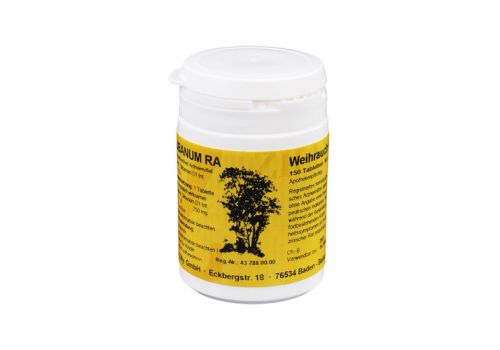 OLIBANUM RA Weihrauch Tabletten – PZN 00506751 (PZN 00506751)