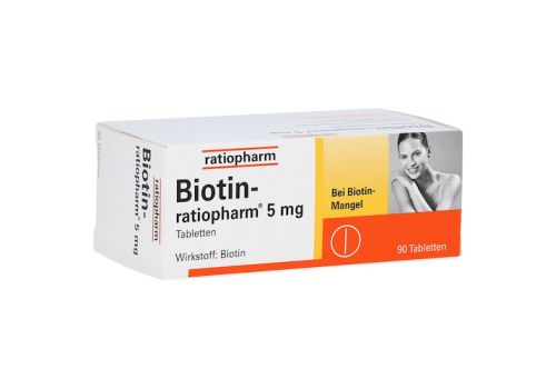 Biotin-ratiopharm 5mg – PZN 03659722 (PZN 03659722)