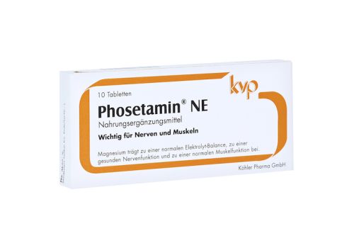 PHOSETAMIN NE Tabletten – PZN 06465415 (PZN 06465415)