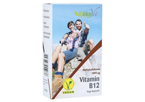 VITAMIN B12 VEGAN Kapseln 1000 µg Methylcobalamin – PZN 14439969 (PZN 14439969)