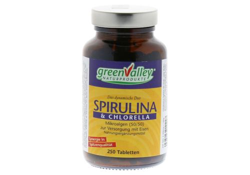 SPIRULINA+CHLORELLA Earthrise Tabletten – PZN 04924793 (PZN 04924793)