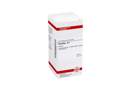 CIMICIFUGA D 4 Tabletten – PZN 02801632 (PZN 02801632)