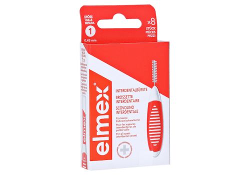 ELMEX Interdentalbürsten ISO Gr.1 0,45 mm orange – PZN 17149060 (PZN 17149060)