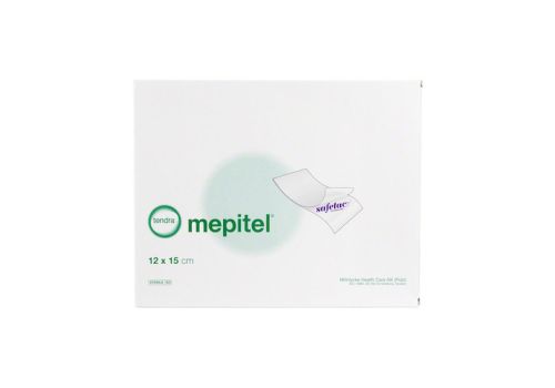 MEPITEL Silikon Netzverband 12x15 cm steril – PZN 02818503 (PZN 02818503)