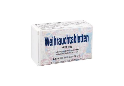 WEIHRAUCH 400 mg Tabletten – PZN 02767616 (PZN 02767616)