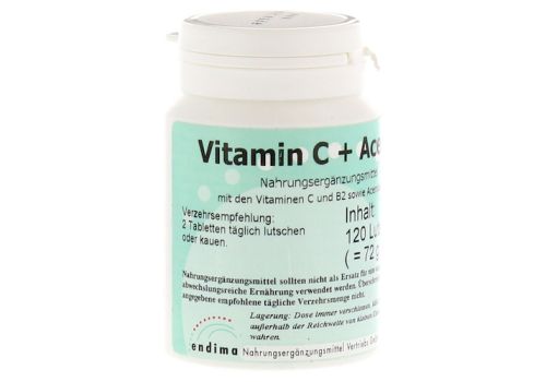 VITAMIN C+ACEROLA Lutschtabletten – PZN 01498835 (PZN 01498835)