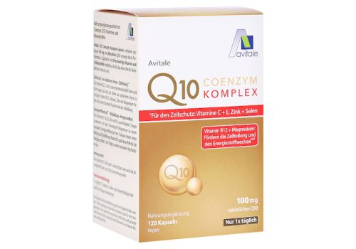 Coenzym Q10 100 mg Kapseln + Vitamine + Mineralstoffe – PZN 14217720 (PZN 14217720)