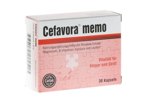 CEFAVORA memo Weichgelatinekapseln – PZN 05748476 (PZN 05748476)