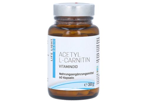 Acetyl-l-carnitin 500 mg Kapseln – PZN 04863867 (PZN 04863867)