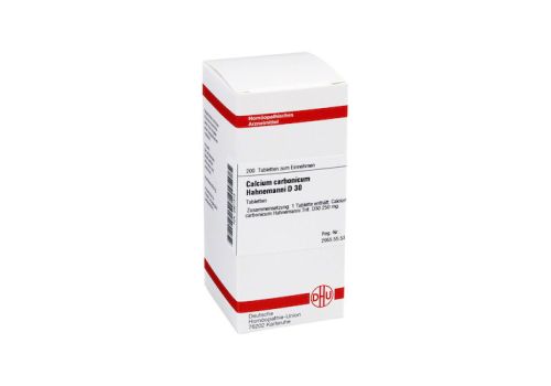 CALCIUM CARBONICUM Hahnemanni D 30 Tabletten – PZN 02801313 (PZN 02801313)