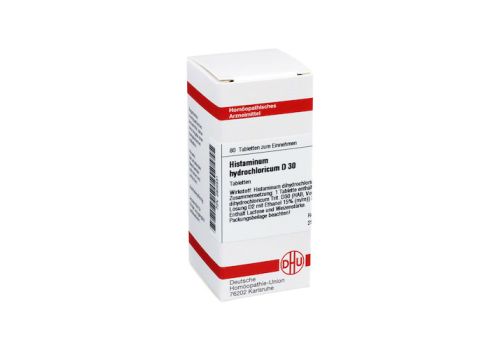 HISTAMINUM hydrochloricum D 30 Tabletten – PZN 02802531 (PZN 02802531)