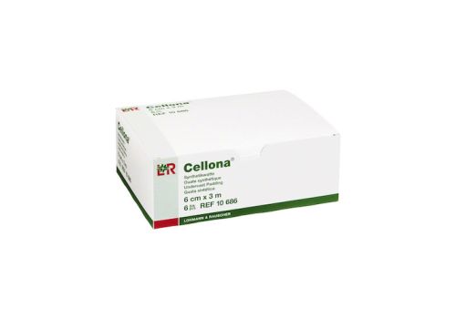 CELLONA Synthetikwatte 6 cmx3 m Rolle – PZN 02765451 (PZN 02765451)